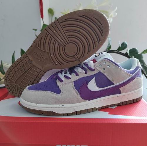 Nike Dunk Sb Low Purple Grey White Khaki Men Women Shoes-100